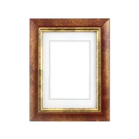Ramka drewniana Icar DRZ C 5 Mahoń, 13x18cm